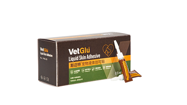 使用宠物皮肤胶水粘合伤口的好处