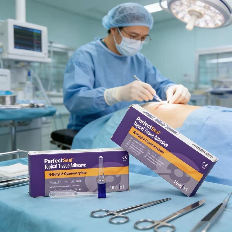 医用胶水粘合的伤口如何正确消毒与护理？